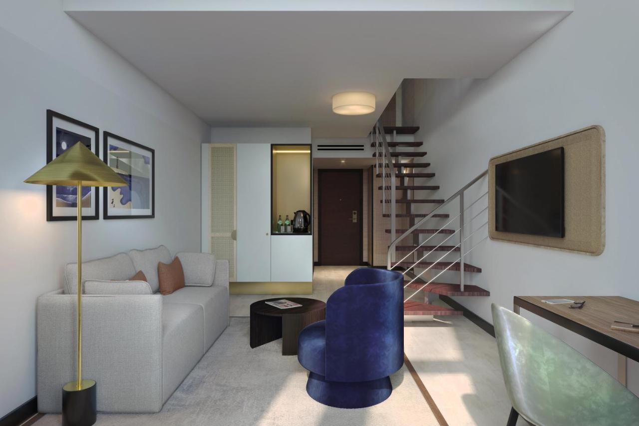 Royal Tulip Sand كولوبرزيغ المظهر الخارجي الصورة A computer-generated image of a living room